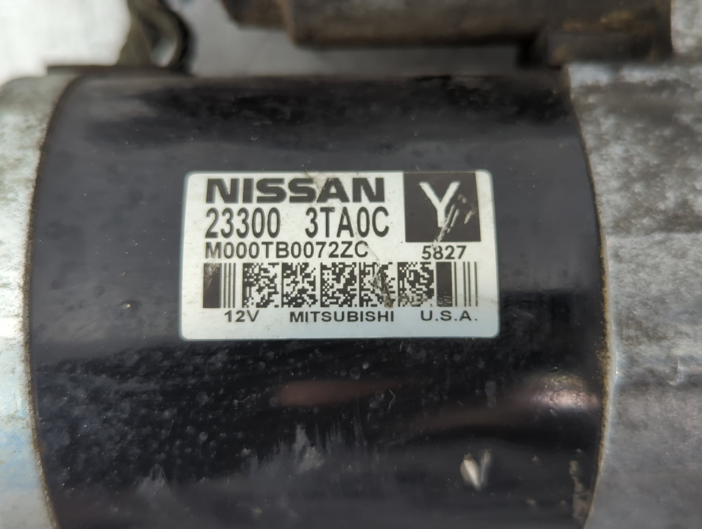 2015-2020 Nissan Rogue Car Starter Motor Solenoid OEM P/N:M000TB0072ZC 23300 3TA0C Fits Fits 2015 2016 2017 2018 2019 2020 O
