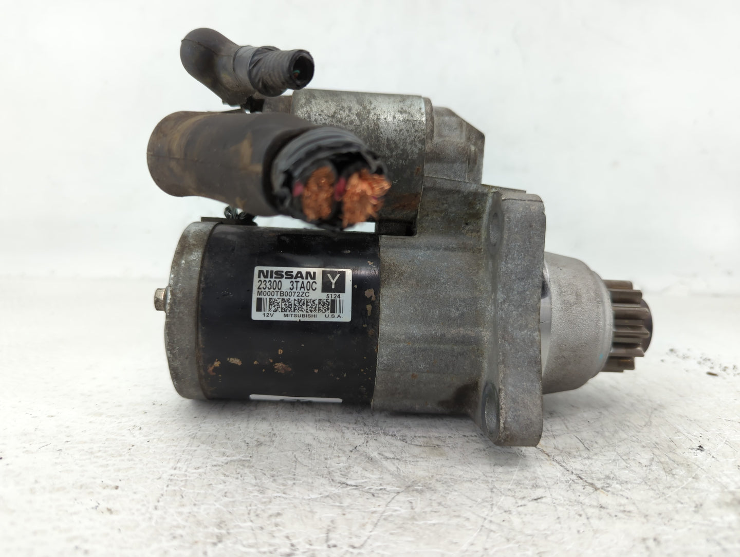 2015-2020 Nissan Rogue Car Starter Motor Solenoid OEM P/N:M000TB0072ZC 23300 3TA0C Fits Fits 2015 2016 2017 2018 2019 2020 O