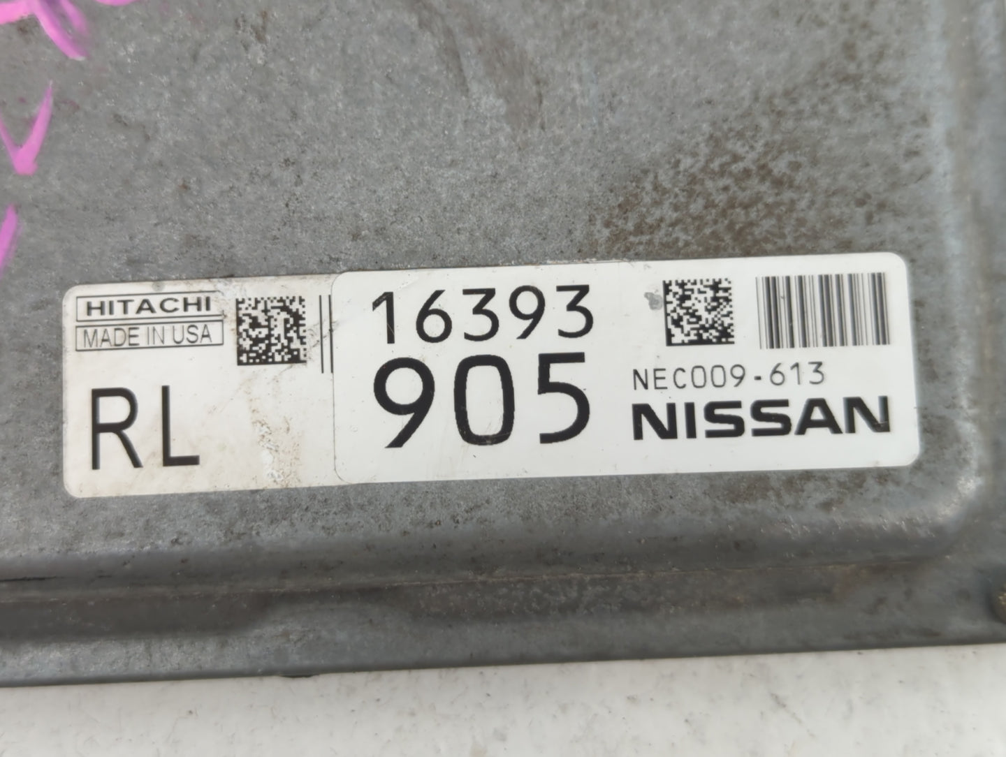 2013-2015 Nissan Rogue PCM Engine Control Computer ECU ECM PCU OEM P/N:16393 905 NEC009-613 Fits Fits 2013 2014 2015 OEM Use
