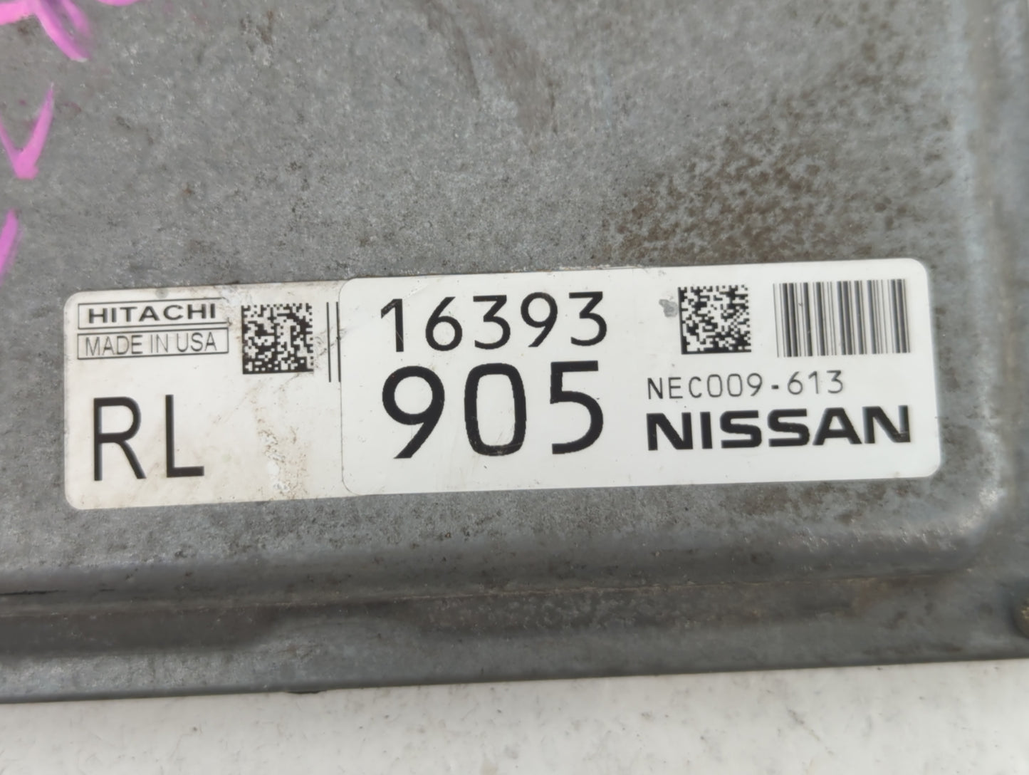 2013-2015 Nissan Rogue PCM Engine Control Computer ECU ECM PCU OEM P/N:16393 905 NEC009-613 Fits Fits 2013 2014 2015 OEM Use