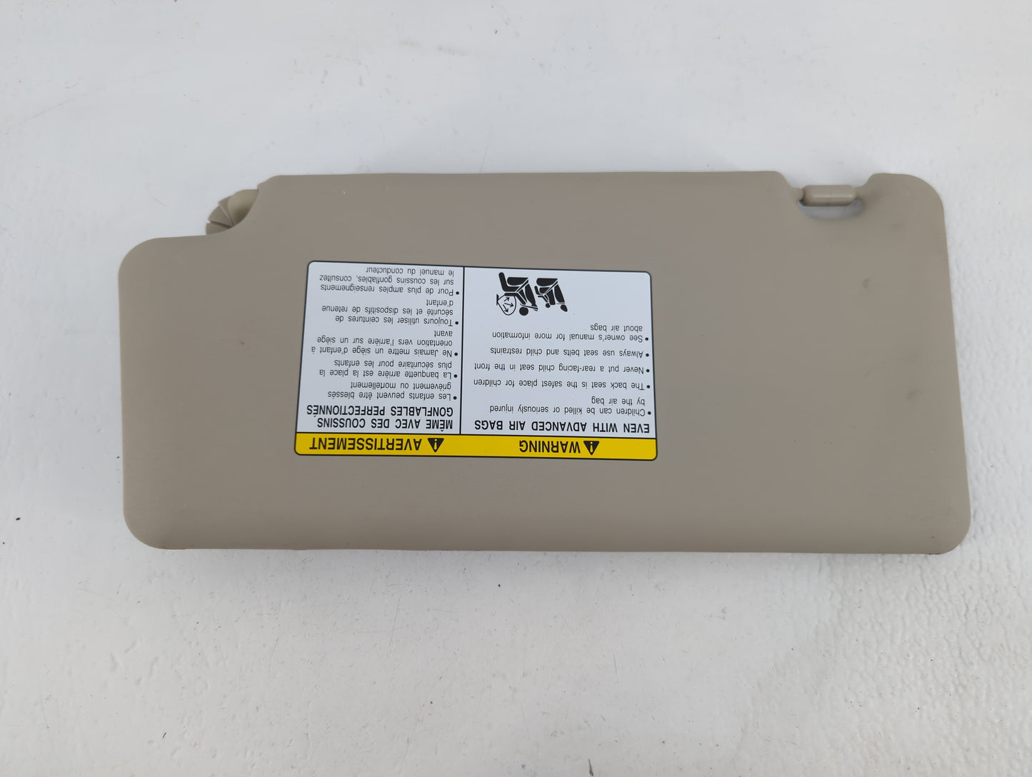 2008-2015 Nissan Rogue Sun Visor Shade Replacement Passenger Right Mirror Fits Fits 2008 2009 2010 2011 2012 2013 2014 2015 