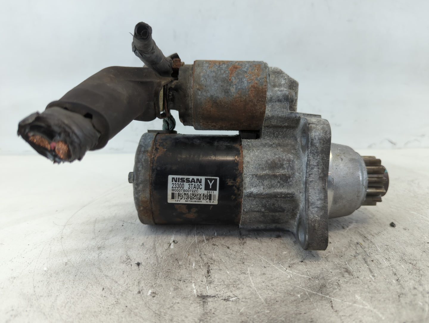 2015-2020 Nissan Rogue Car Starter Motor Solenoid OEM P/N:23300 3TA0C Fits Fits 2015 2016 2017 2018 2019 2020 OEM Used Auto 