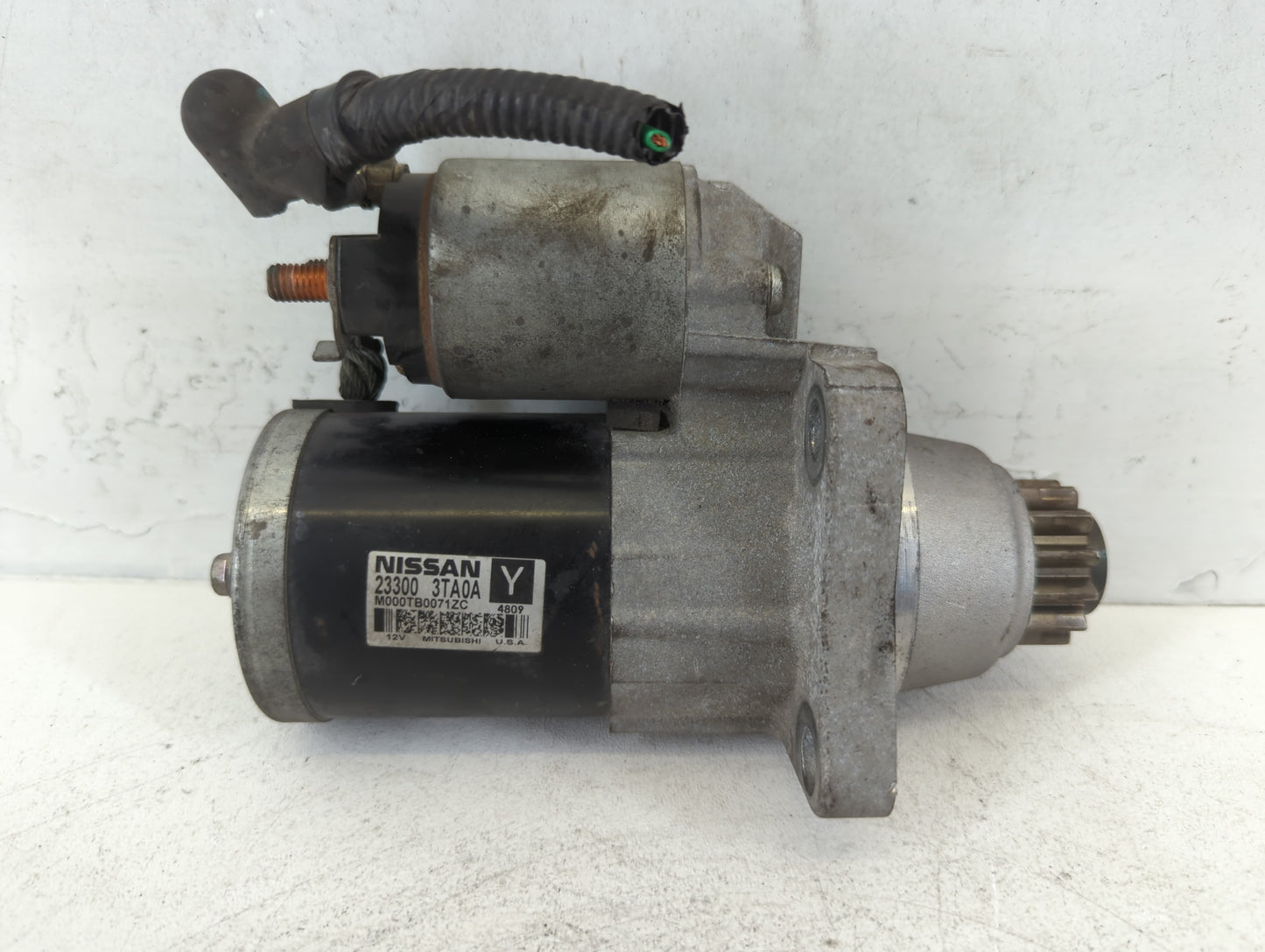 2014-2015 Nissan Rogue Car Starter Motor Solenoid OEM P/N:M000TB0071ZC 23300 3TA0A Fits Fits 2013 2014 2015 2016 2017 2018 O