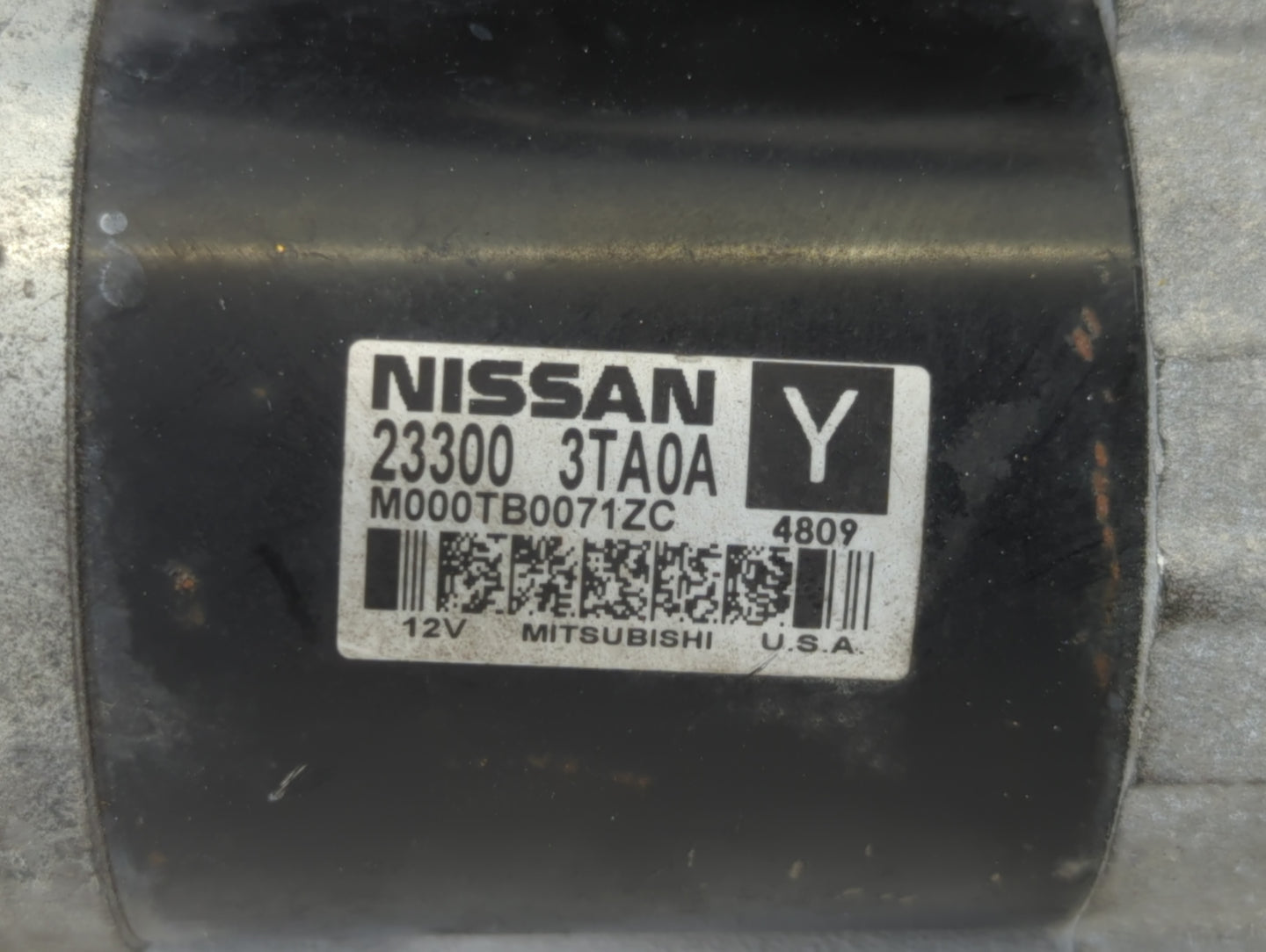 2014-2015 Nissan Rogue Car Starter Motor Solenoid OEM P/N:M000TB0071ZC 23300 3TA0A Fits Fits 2013 2014 2015 2016 2017 2018 O