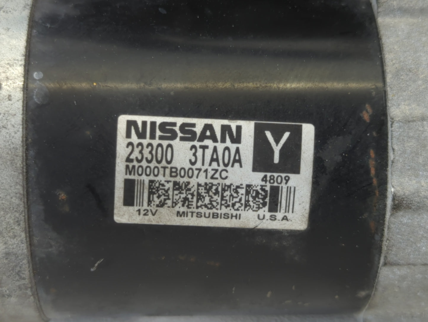 2014-2015 Nissan Rogue Car Starter Motor Solenoid OEM P/N:M000TB0071ZC 23300 3TA0A Fits Fits 2013 2014 2015 2016 2017 2018 O