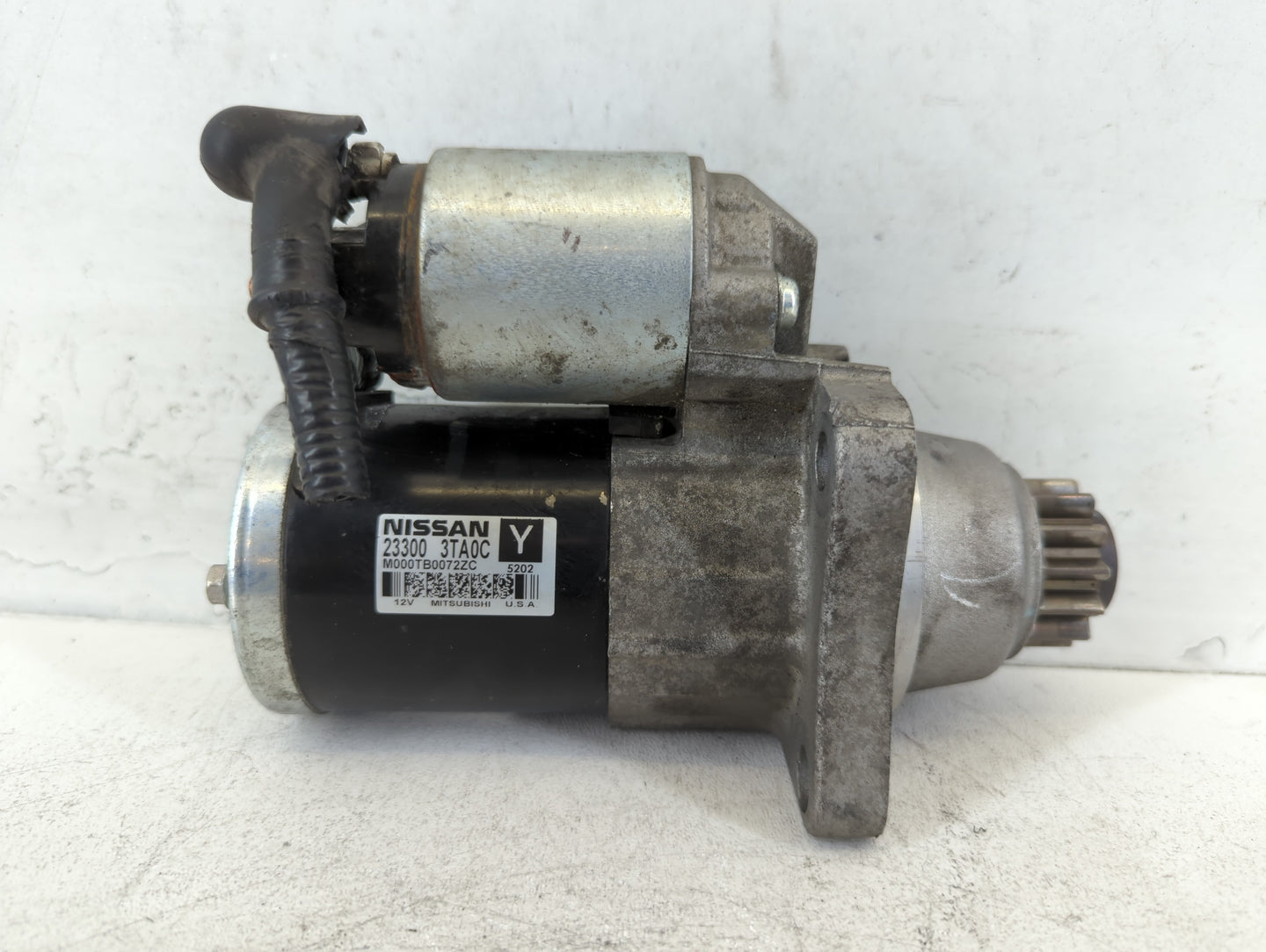 2015-2020 Nissan Rogue Car Starter Motor Solenoid OEM P/N:23300 3TA0C Fits Fits 2015 2016 2017 2018 2019 2020 OEM Used Auto 