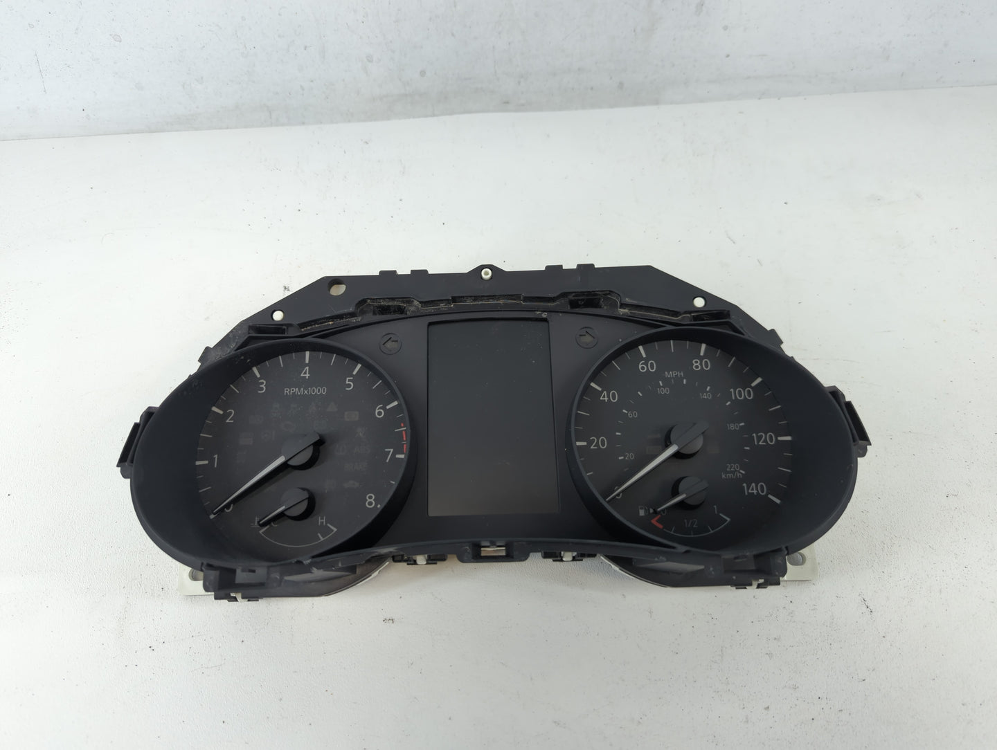 2015 Nissan Rogue Instrument Cluster Speedometer Gauges P/N:5HA3A/A5DX Fits OEM Used Auto Parts - Oemusedautoparts1.com