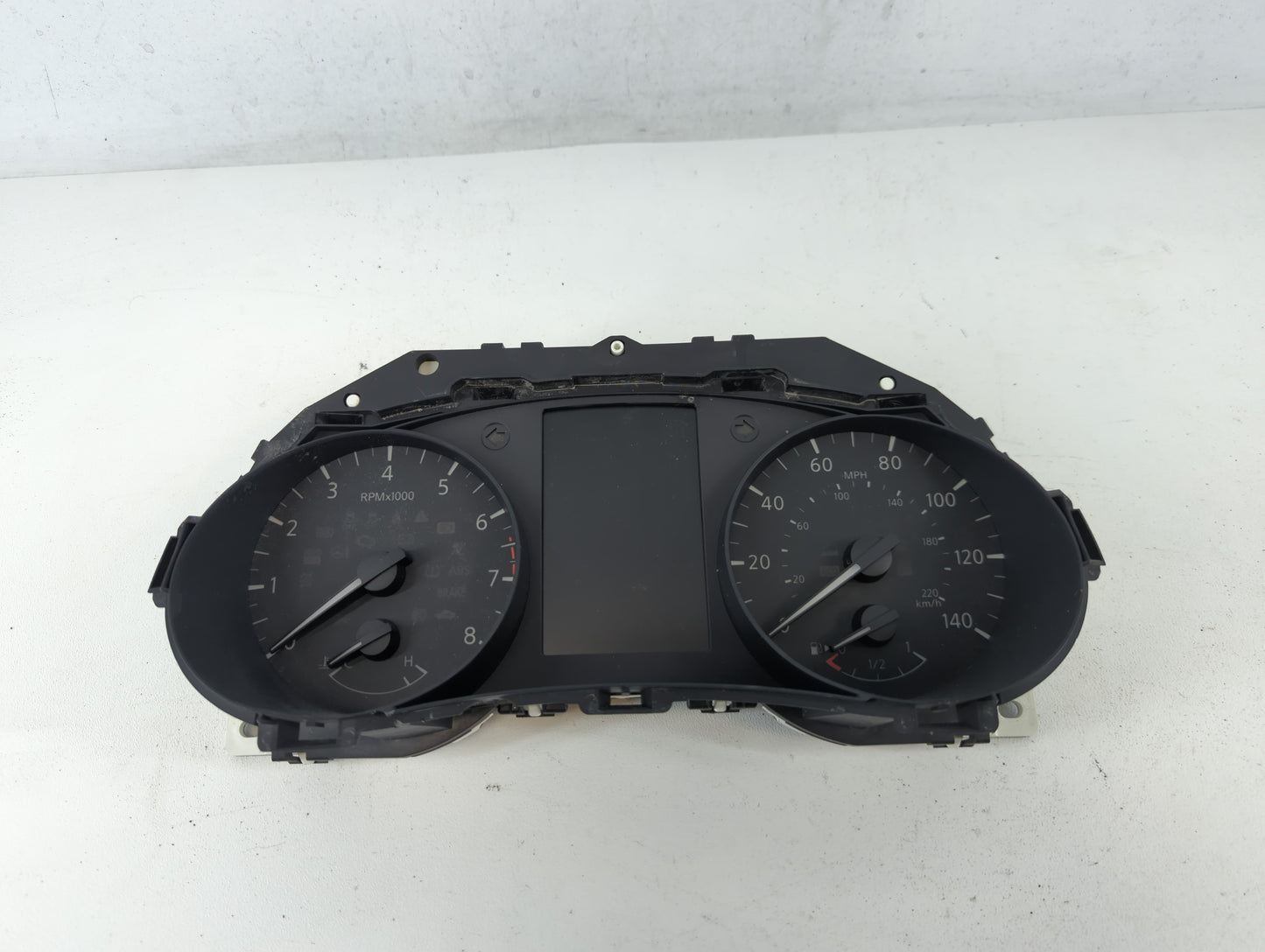 2015 Nissan Rogue Instrument Cluster Speedometer Gauges P/N:5HA3A/A5DX Fits OEM Used Auto Parts - Oemusedautoparts1.com