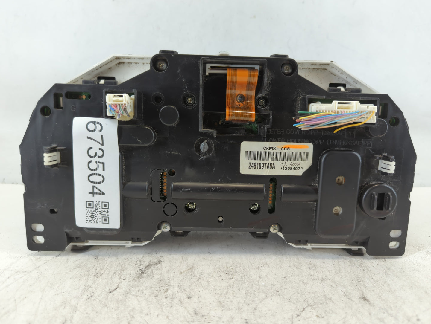 2014-2015 Nissan Rogue Instrument Cluster Speedometer Gauges P/N:248109TA0A Fits Fits 2014 2015 OEM Used Auto Parts - Oemuse