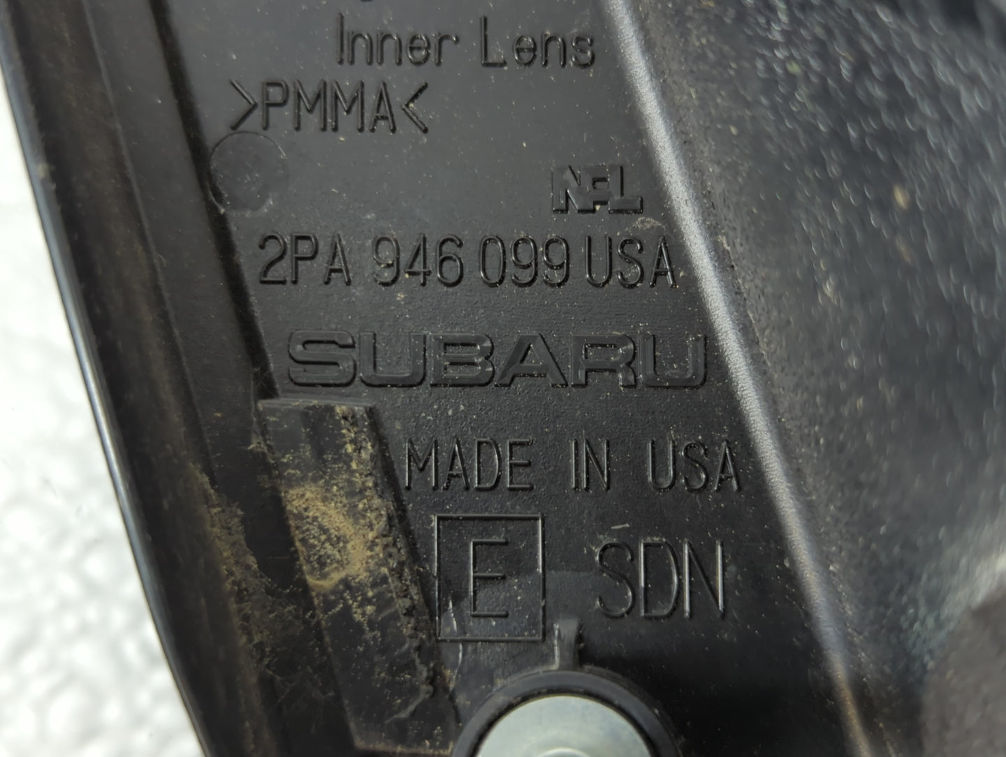 2009-2015 Nissan Rogue Tail Light Assembly Driver Left OEM P/N:2PA 946 099 Fits Fits 2009 2010 2011 2012 2013 2014 2015 OEM 