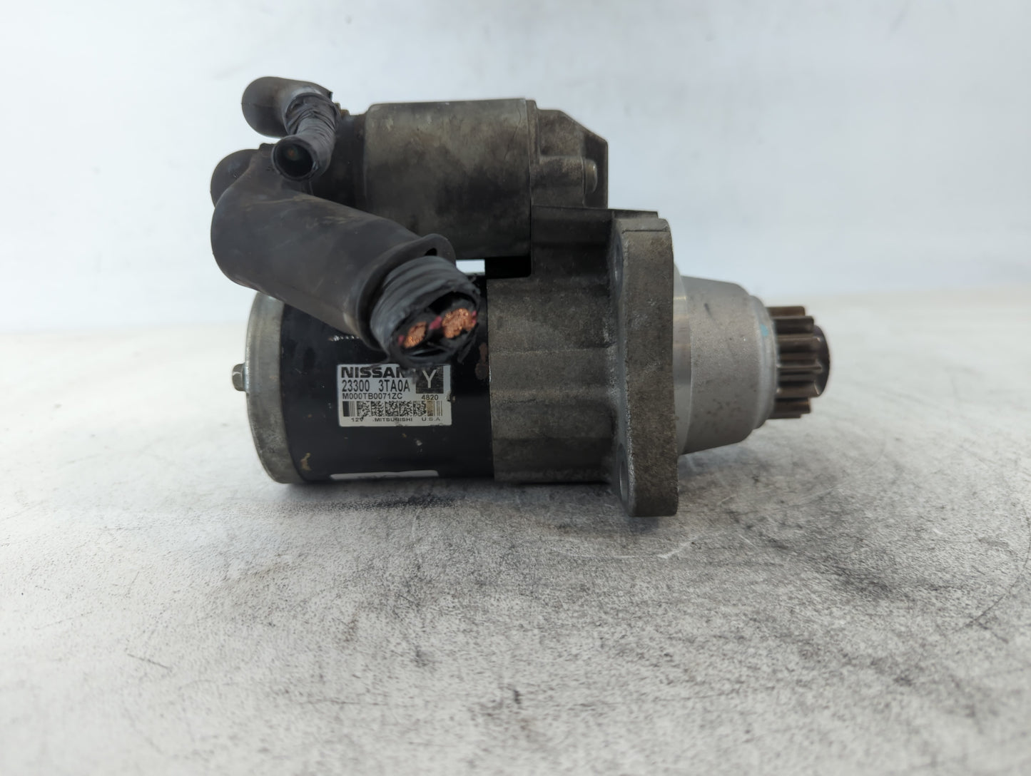 2014-2015 Nissan Rogue Car Starter Motor Solenoid OEM P/N:23300 3TA0A Fits Fits 2013 2014 2015 2016 2017 2018 OEM Used Auto 