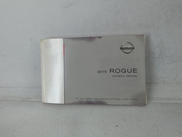 2015 Nissan Rogue Owners Manual Book Guide P/N:TOOUM-JMO3D OEM Used Auto Parts