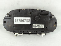 2012-2015 Nissan Rogue Instrument Cluster Speedometer Gauges P/N:24810 1VX5C Fits Fits 2012 2013 2014 2015 OEM Used Auto Par