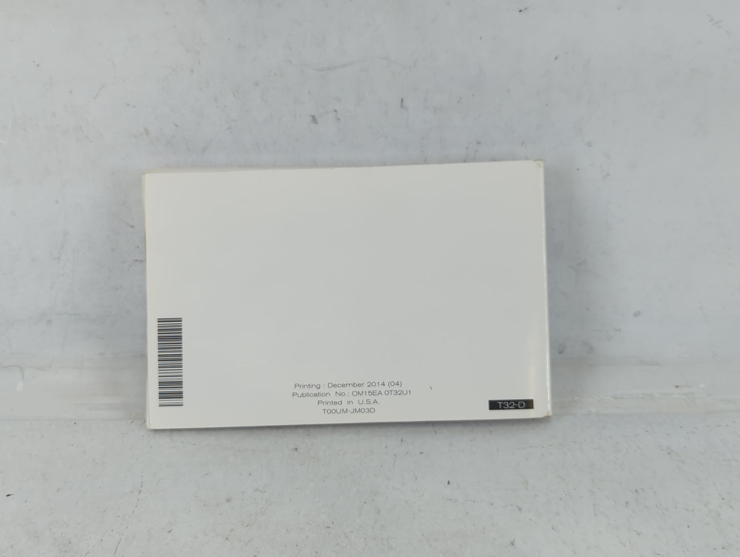 2015 Nissan Rogue Owners Manual Book Guide P/N:T00UM-JM03D OEM Used Auto Parts - Oemusedautoparts1.com