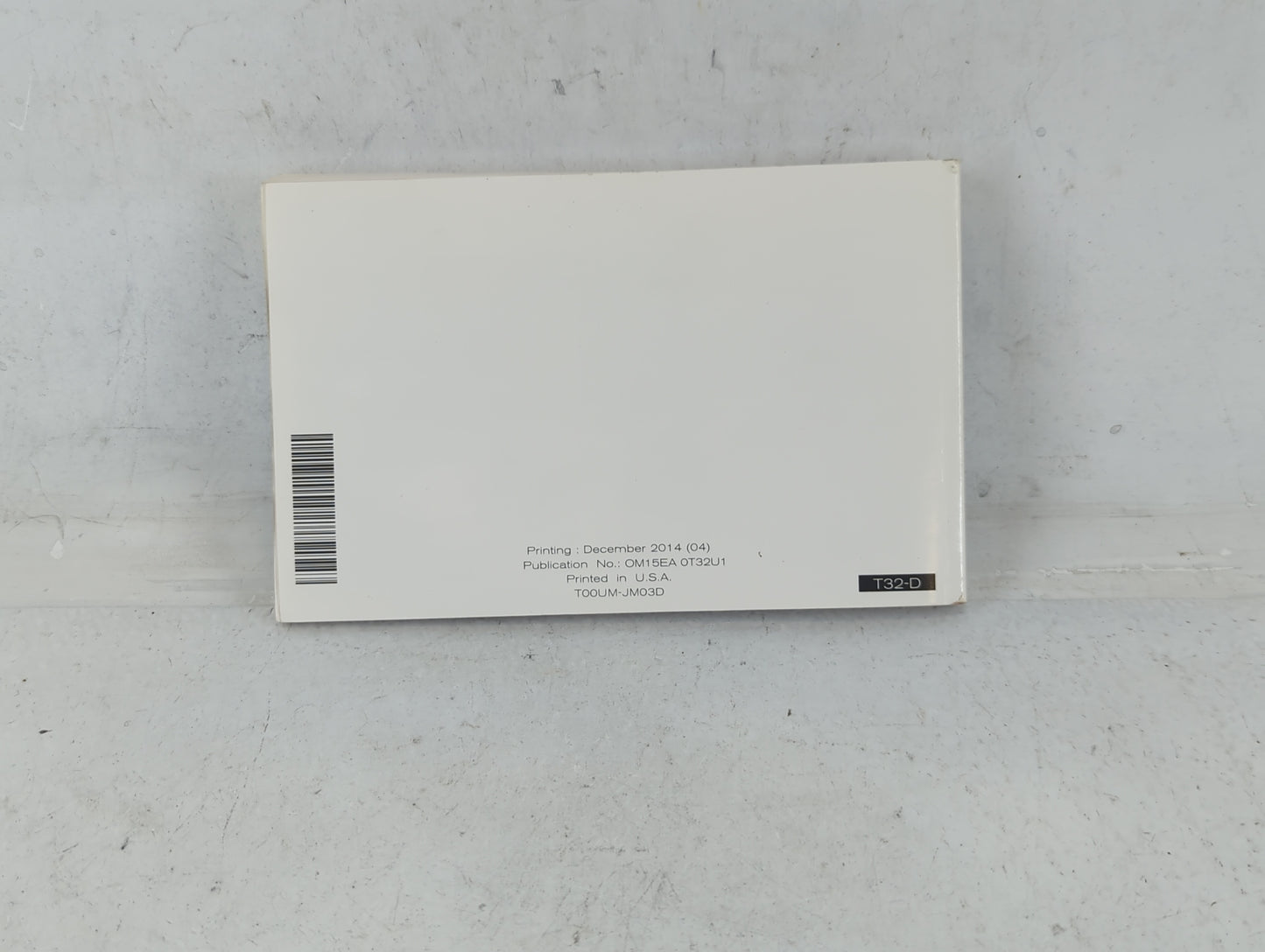 2015 Nissan Rogue Owners Manual Book Guide P/N:T00UM-JM03D OEM Used Auto Parts - Oemusedautoparts1.com