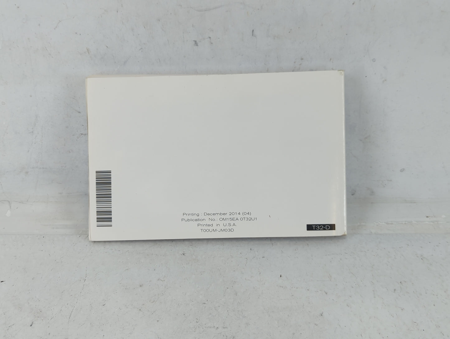 2015 Nissan Rogue Owners Manual Book Guide P/N:T00UM-JM03D OEM Used Auto Parts - Oemusedautoparts1.com