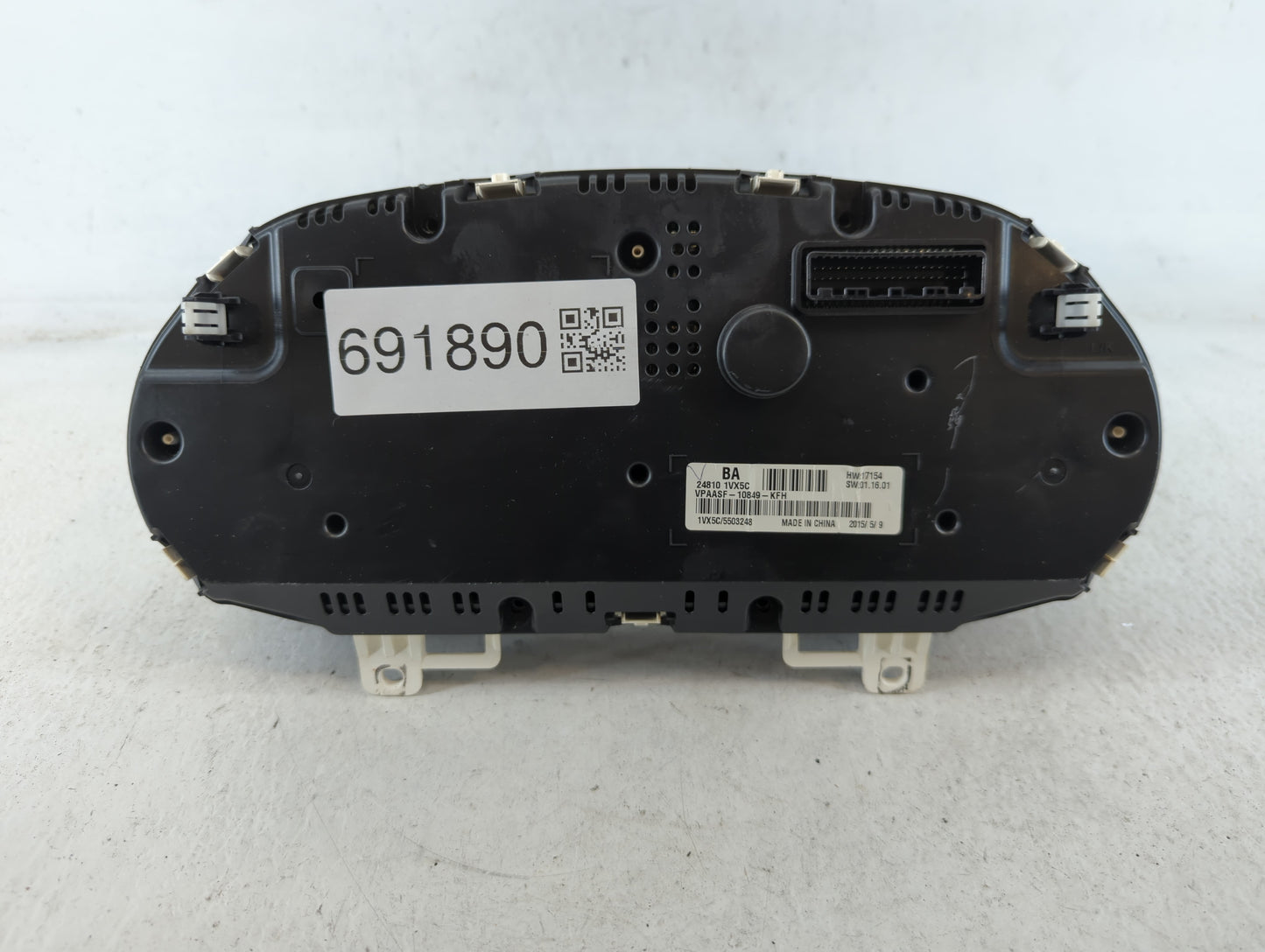 2012-2015 Nissan Rogue Instrument Cluster Speedometer Gauges P/N:24810 1VX5C Fits Fits 2012 2013 2014 2015 OEM Used Auto Par