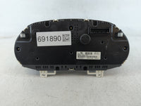 2012-2015 Nissan Rogue Instrument Cluster Speedometer Gauges P/N:24810 1VX5C Fits Fits 2012 2013 2014 2015 OEM Used Auto Par