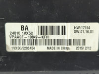 2012-2015 Nissan Rogue Instrument Cluster Speedometer Gauges P/N:24810 1VX5C Fits Fits 2012 2013 2014 2015 OEM Used Auto Par