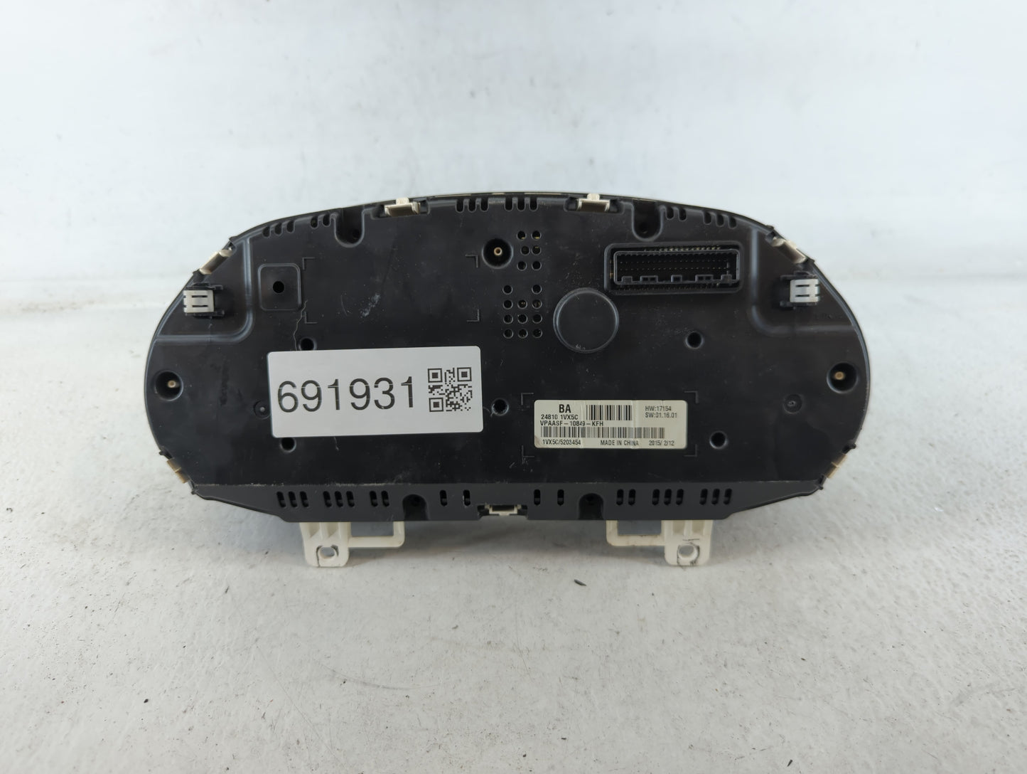 2012-2015 Nissan Rogue Instrument Cluster Speedometer Gauges P/N:24810 1VX5C Fits Fits 2012 2013 2014 2015 OEM Used Auto Par