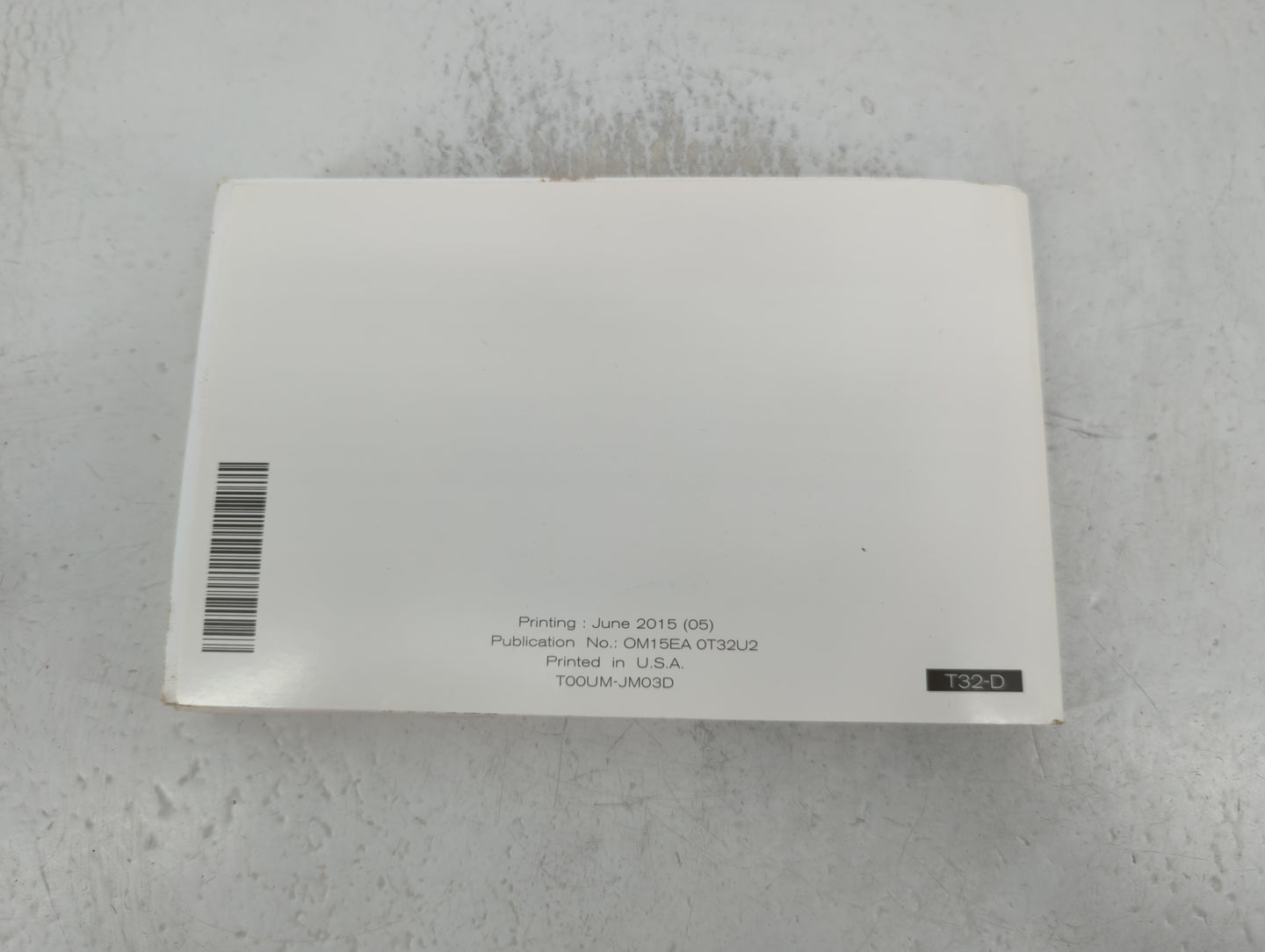 2015 Nissan Rogue Owners Manual Book Guide P/N:OM15EA OT32U2 OEM Used Auto Parts - Oemusedautoparts1.com