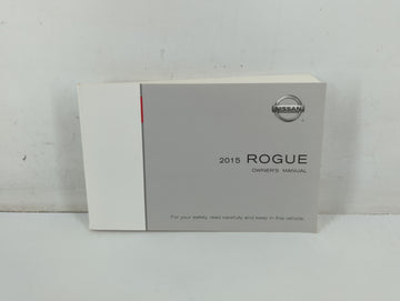 2015 Nissan Rogue Owners Manual Book Guide P/N:OM15EA 0T32U1 OEM Used Auto Parts - Oemusedautoparts1.com