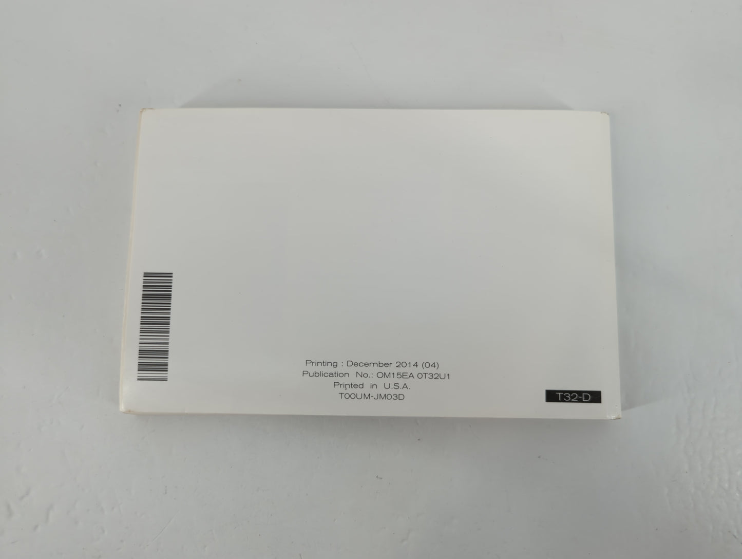 2015 Nissan Rogue Owners Manual Book Guide P/N:OM15EA 0T32U1 OEM Used Auto Parts - Oemusedautoparts1.com
