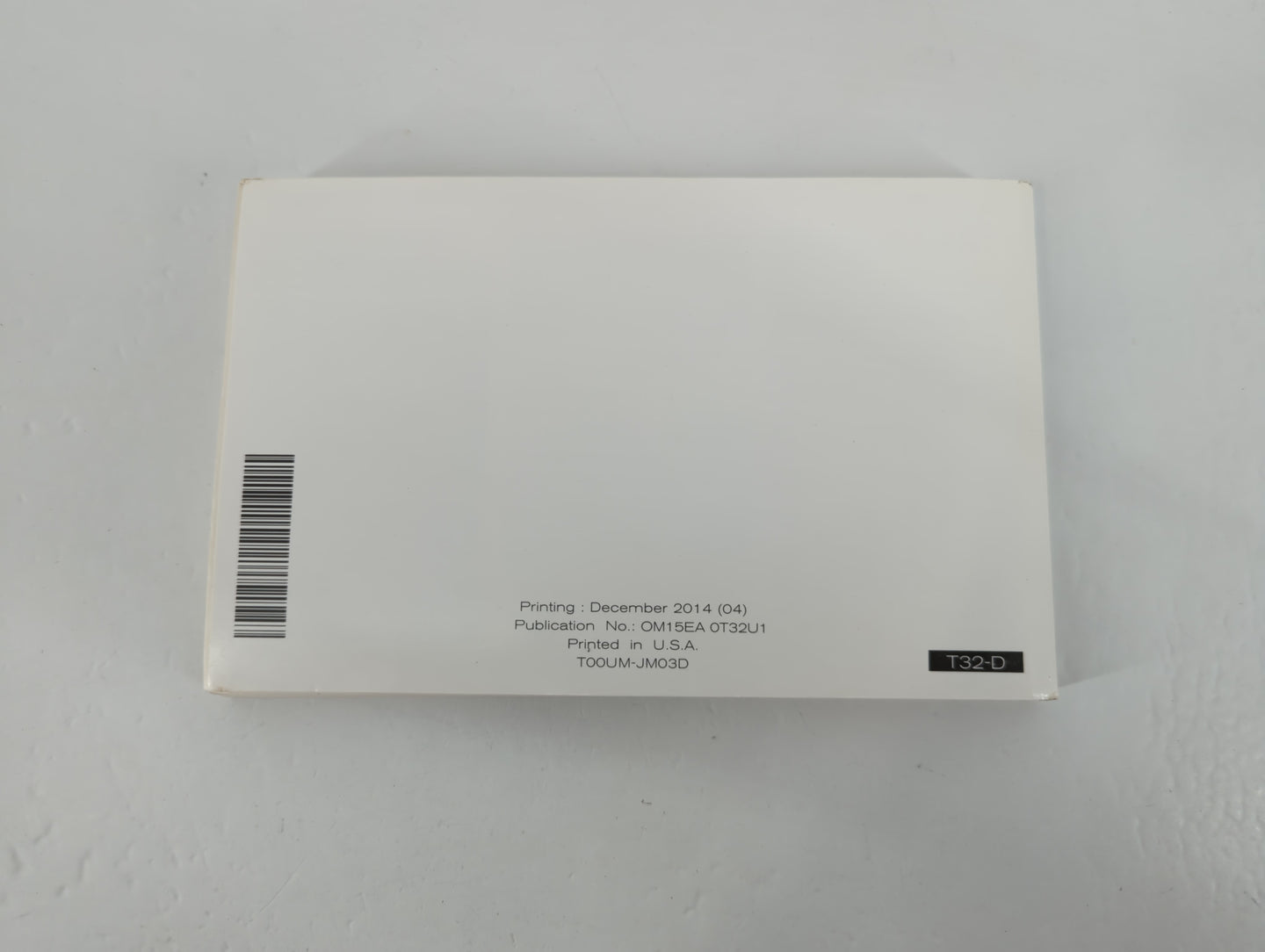 2015 Nissan Rogue Owners Manual Book Guide P/N:OM15EA 0T32U1 OEM Used Auto Parts - Oemusedautoparts1.com