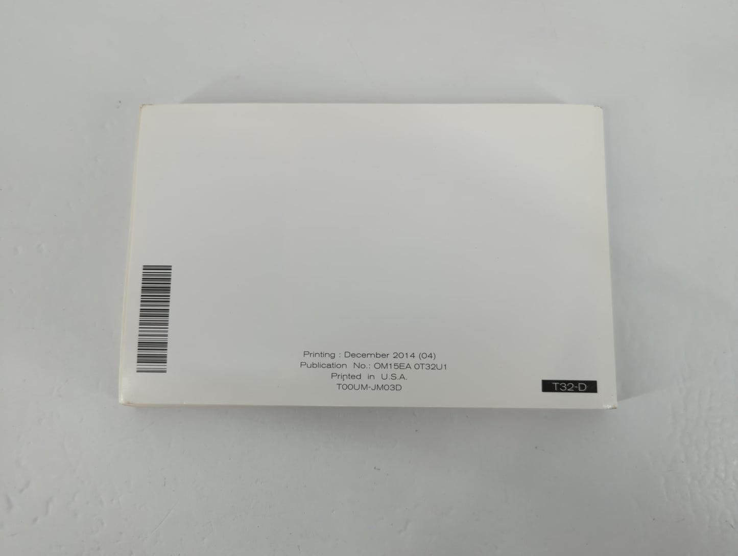 2015 Nissan Rogue Owners Manual Book Guide P/N:OM15EA 0T32U1 OEM Used Auto Parts - Oemusedautoparts1.com