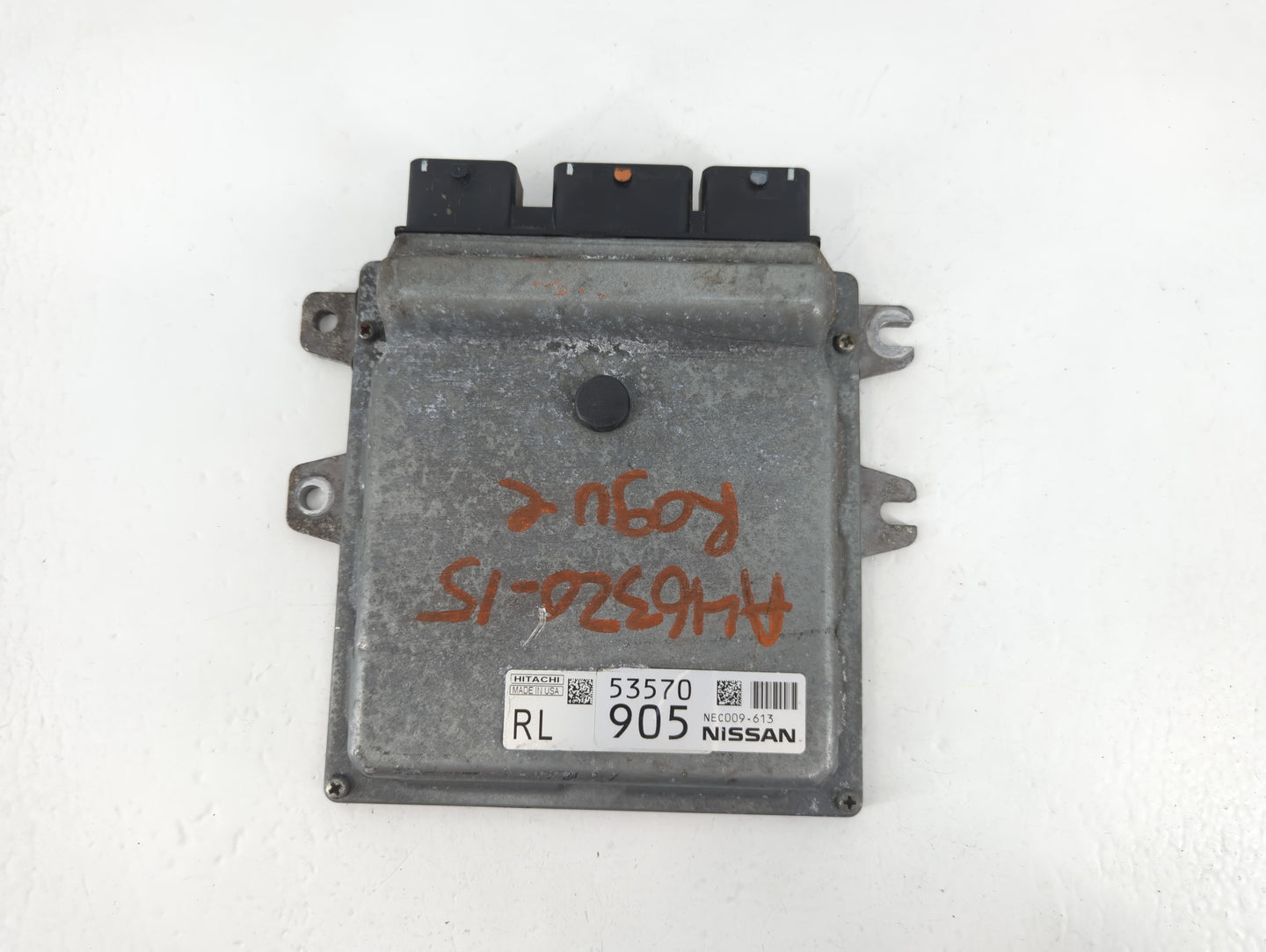 2013-2015 Nissan Rogue PCM Engine Control Computer ECU ECM PCU OEM P/N:NEC009-613 53570 905 Fits Fits 2013 2014 2015 OEM Use