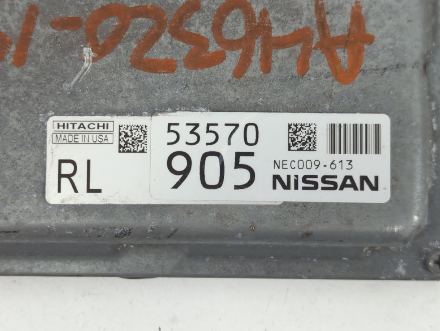 2013-2015 Nissan Rogue PCM Engine Control Computer ECU ECM PCU OEM P/N:NEC009-613 53570 905 Fits Fits 2013 2014 2015 OEM Use
