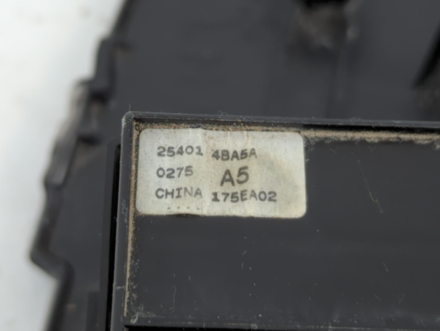 2014-2020 Nissan Rogue Master Power Window Switch Replacement Driver Side Left P/N:25401 4BA5A Fits OEM Used Auto Parts - Oe
