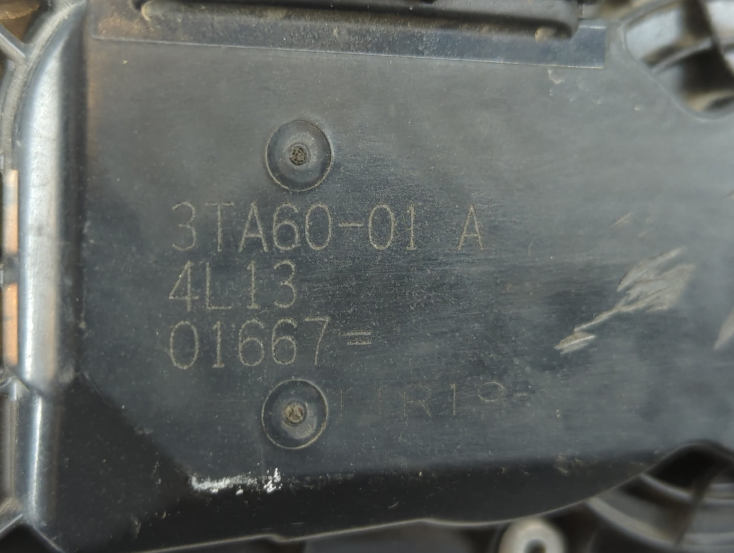 2014-2020 Nissan Rogue Throttle Body P/N:01667 4L13, 3TA60-01 A Fits Fits 2013 2014 2015 2016 2017 2018 2019 2020 OEM Used A