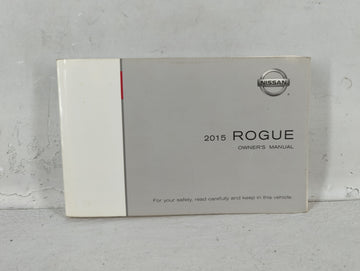 2015 Nissan Rogue Owners Manual Book Guide P/N:OM15EA 0T32U1 T00UM-JM03D OEM Used Auto Parts - Oemusedautoparts1.com