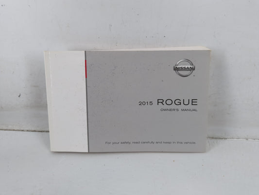 2015 Nissan Rogue Owners Manual Book Guide P/N:OM15EA 0T32U0 OEM Used Auto Parts - Oemusedautoparts1.com