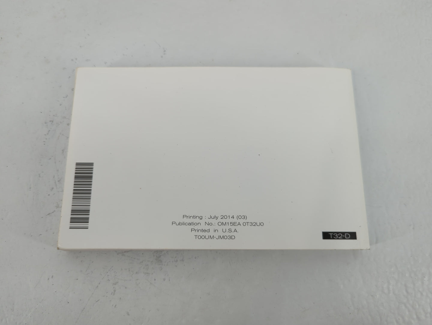 2015 Nissan Rogue Owners Manual Book Guide P/N:OM15EA 0T32U0 OEM Used Auto Parts - Oemusedautoparts1.com