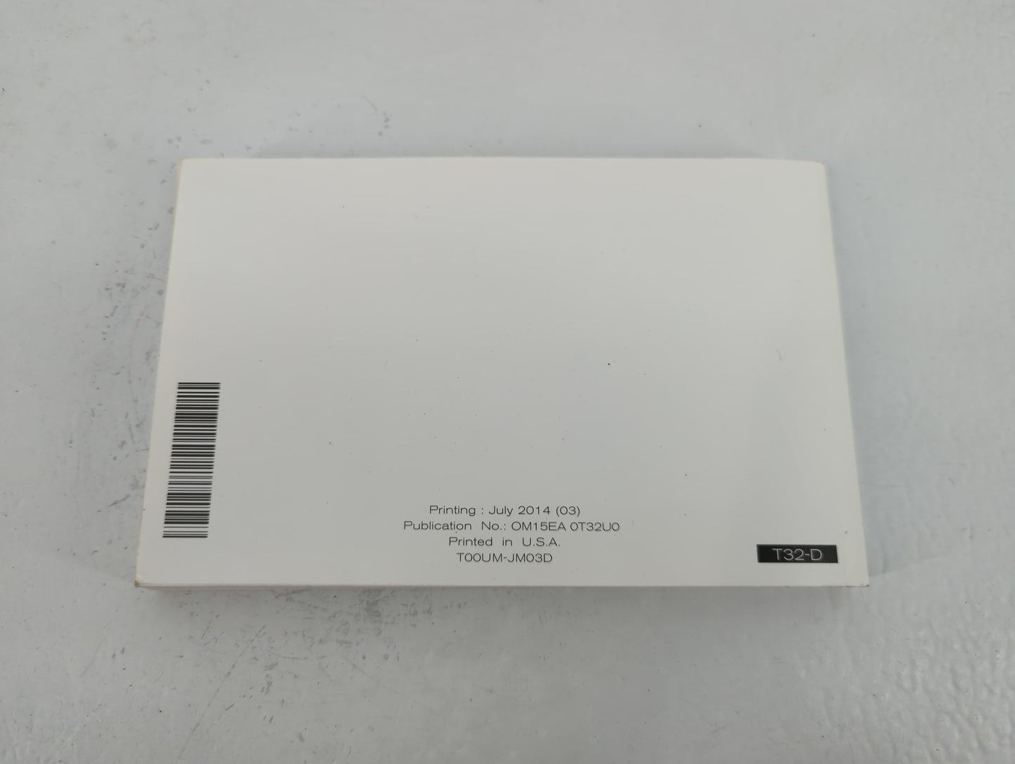 2015 Nissan Rogue Owners Manual Book Guide P/N:OM15EA 0T32U0 OEM Used Auto Parts - Oemusedautoparts1.com