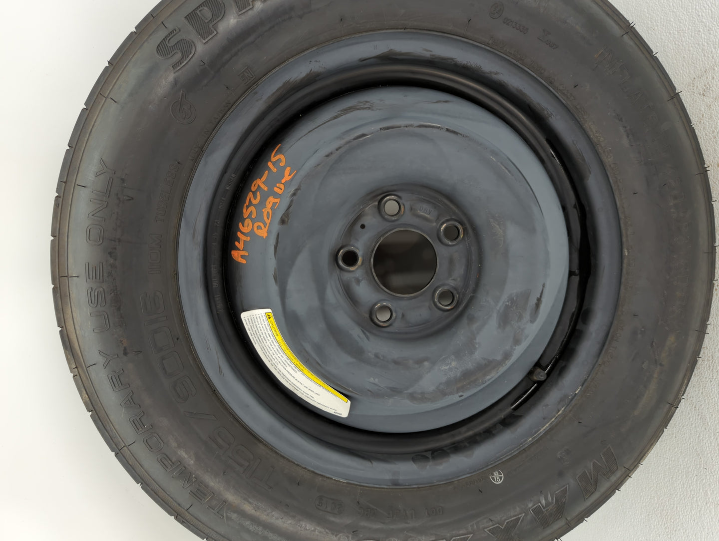 Nissan Rogue Spare Donut Tire Wheel Rim Oem - Oemusedautoparts1.com