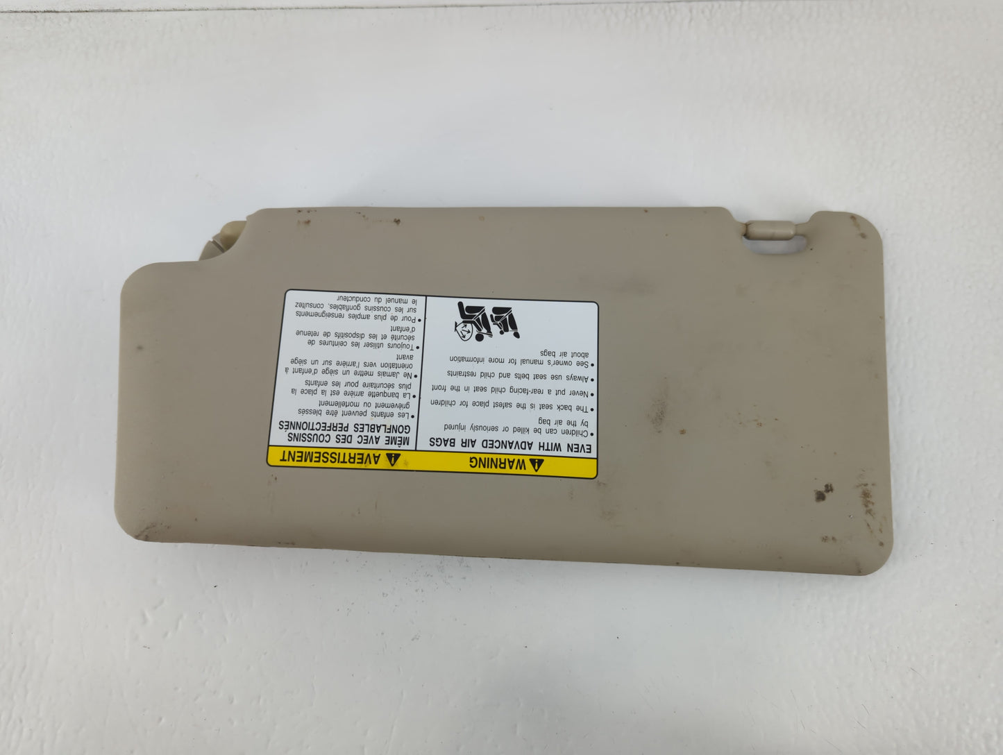 2008-2015 Nissan Rogue Sun Visor Shade Replacement Passenger Right Mirror Fits Fits 2008 2009 2010 2011 2012 2013 2014 2015 