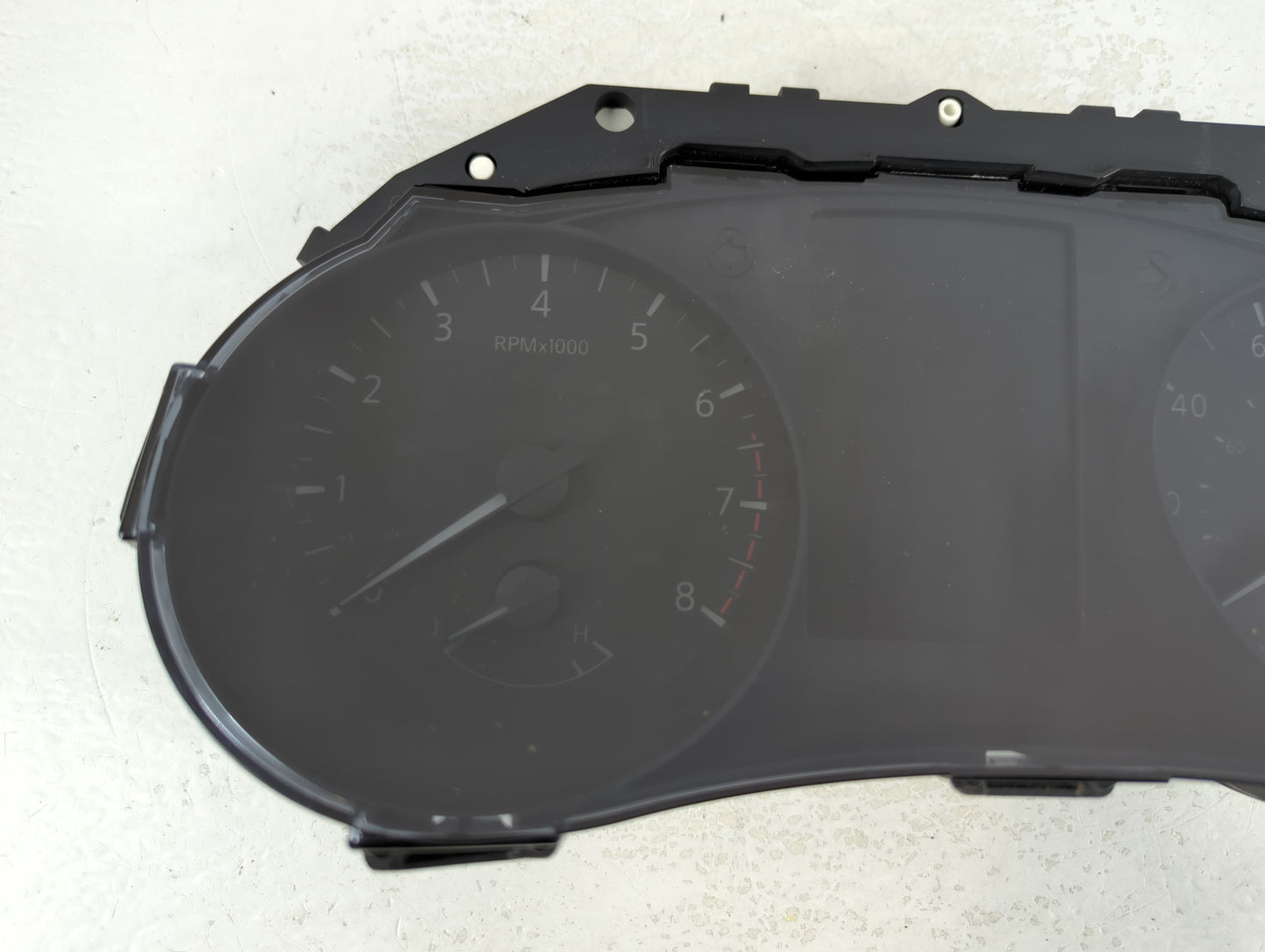 2015 Nissan Rogue Instrument Cluster Speedometer Gauges P/N:5MBF 6458, 5HA3A Fits OEM Used Auto Parts - Oemusedautoparts1.co