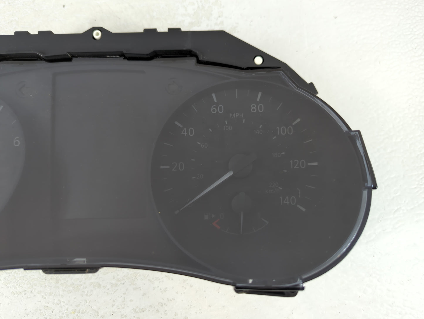 2015 Nissan Rogue Instrument Cluster Speedometer Gauges P/N:5MBF 6458, 5HA3A Fits OEM Used Auto Parts - Oemusedautoparts1.co