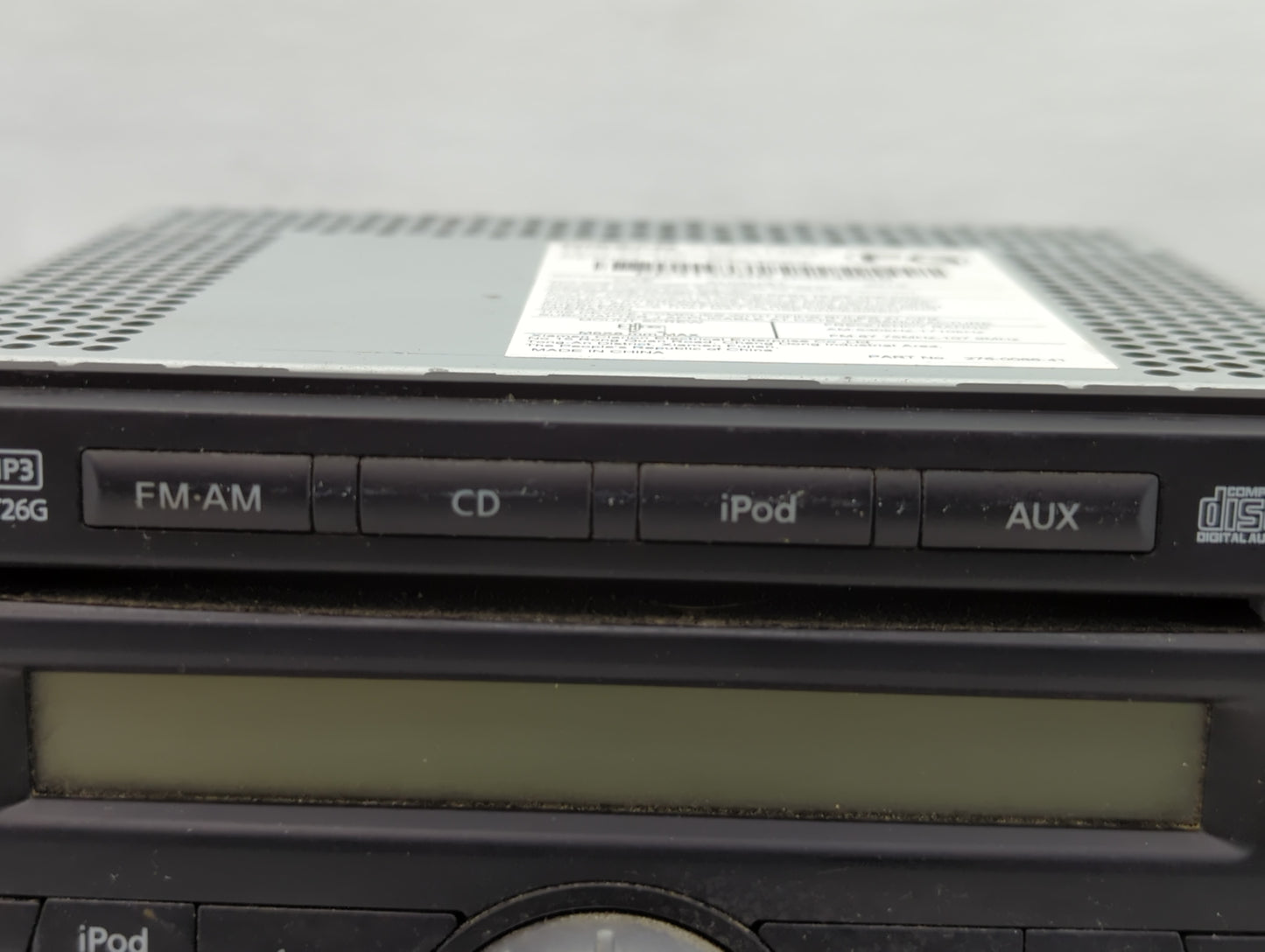2011-2015 Nissan Rogue Radio AM FM Cd Player Receiver Replacement P/N:28185 1VK1A Fits Fits 2011 2012 2013 2014 2015 OEM Use