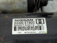 2008-2015 Nissan Rogue Car Starter Motor Solenoid OEM P/N:M000TA0272 23300 ET80C Fits Fits 2008 2009 2010 2011 2012 2013 201