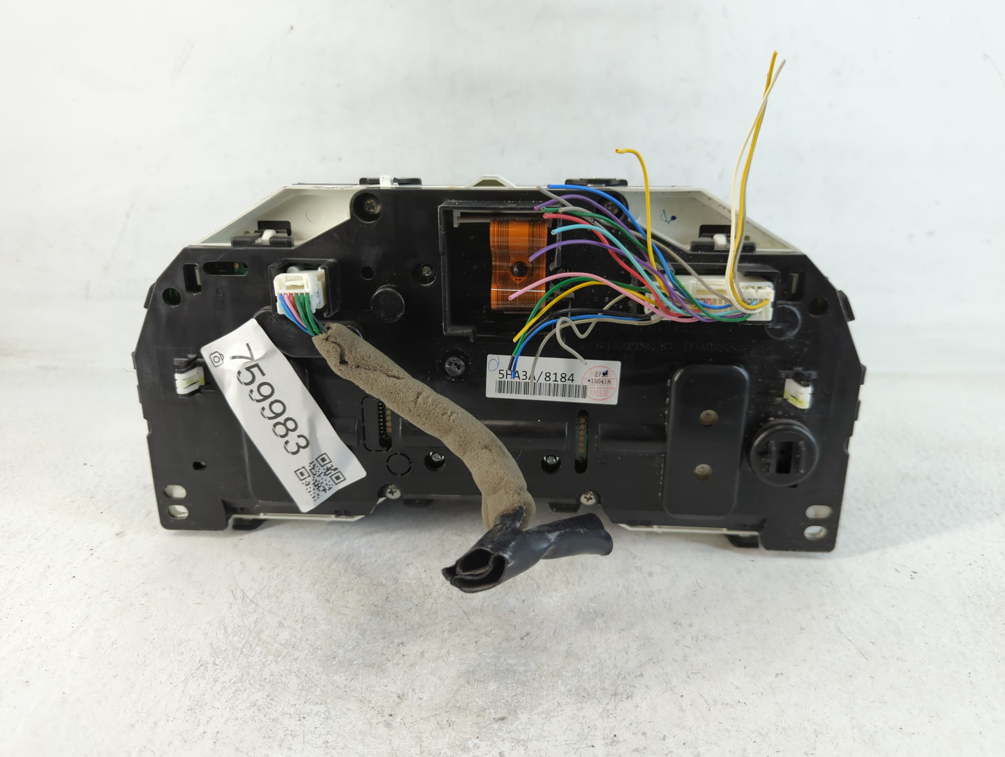 2015 Nissan Rogue Instrument Cluster Speedometer Gauges P/N:5HA3A/8184 Fits OEM Used Auto Parts - Oemusedautoparts1.com