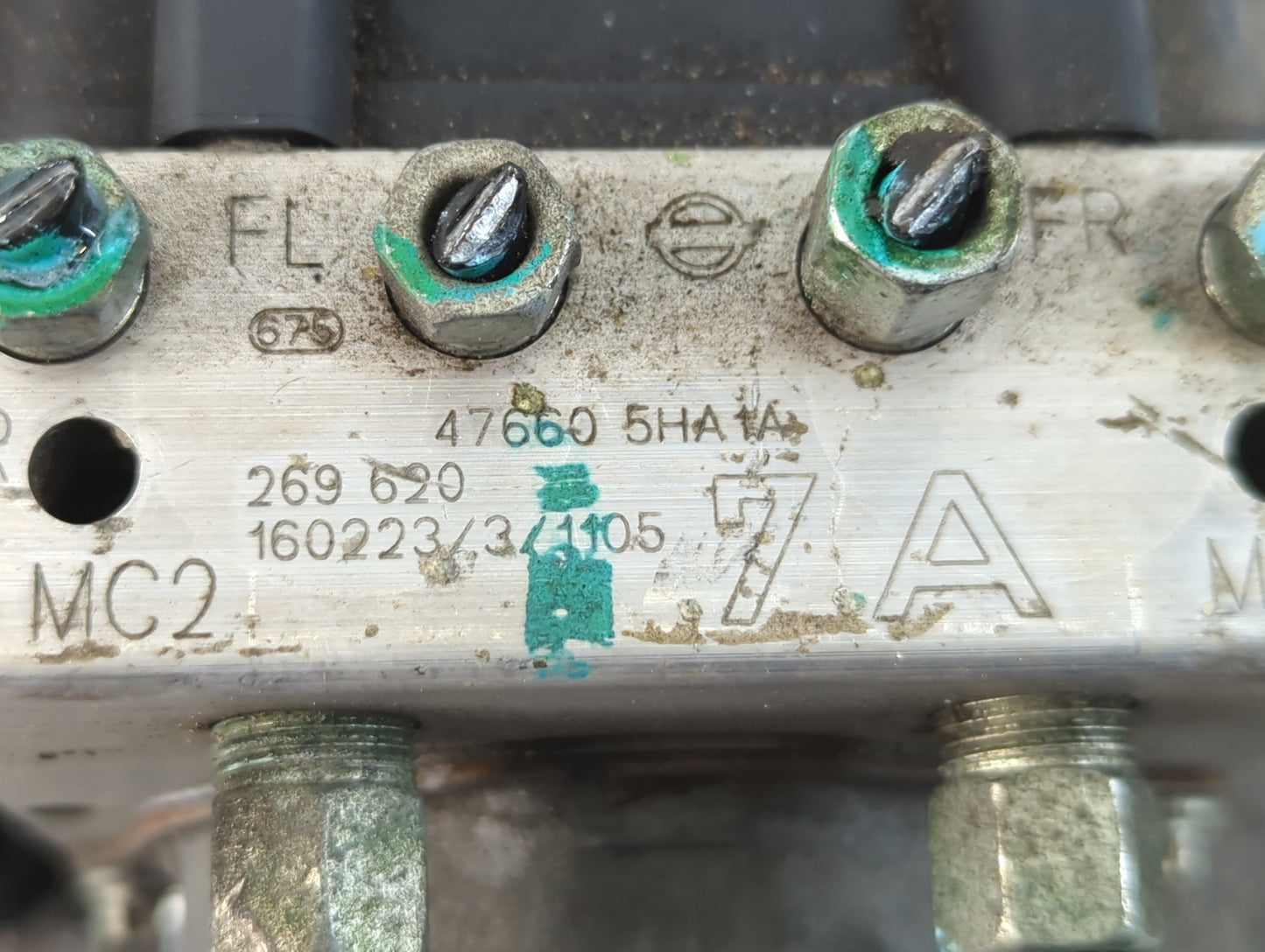 2015-2016 Nissan Rogue ABS Pump Control Module Replacement P/N:47660 4BF0A Fits Fits 2015 2016 OEM Used Auto Parts - Oemused