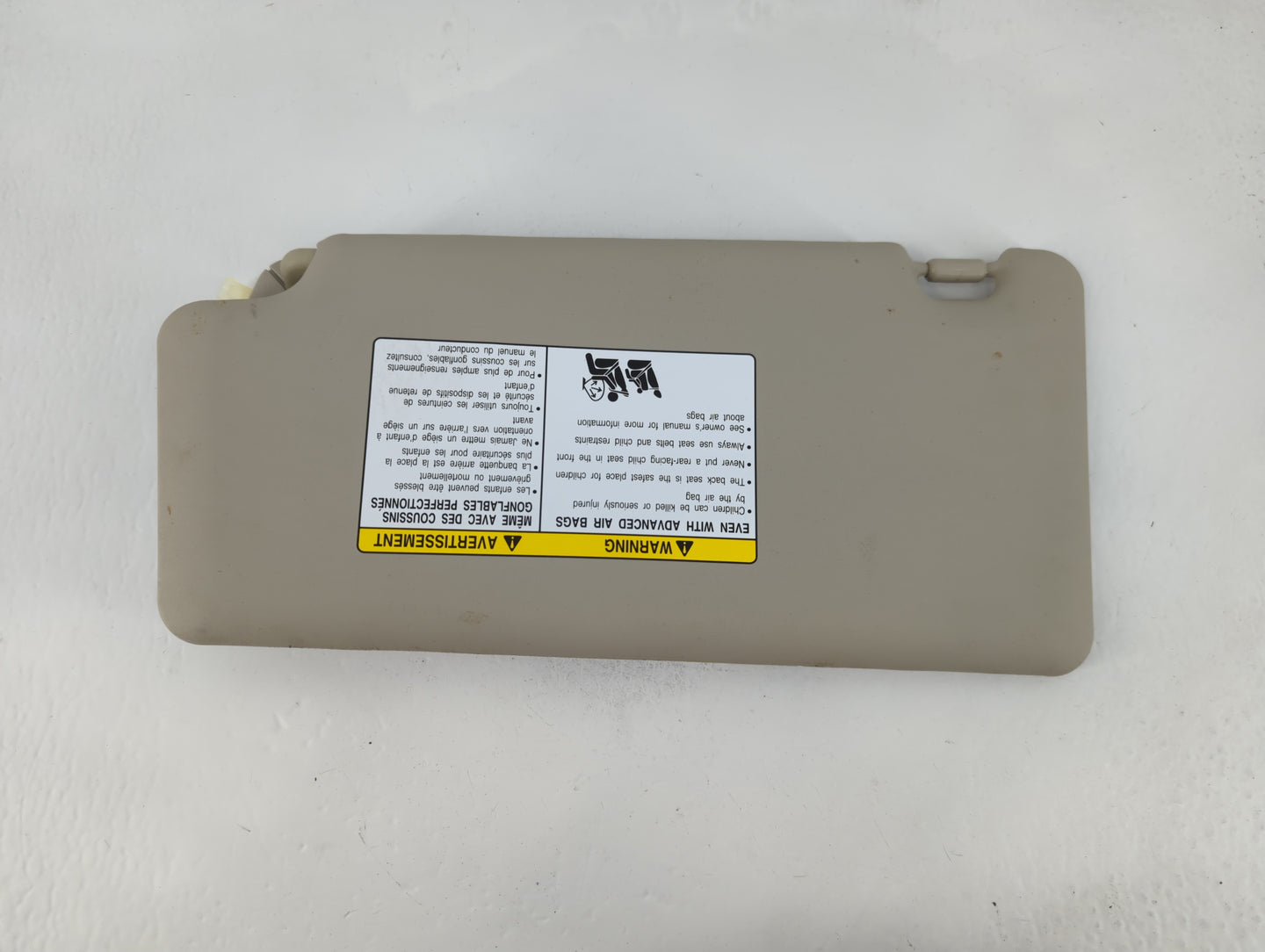2008-2015 Nissan Rogue Sun Visor Shade Replacement Passenger Right Mirror Fits Fits 2008 2009 2010 2011 2012 2013 2014 2015 