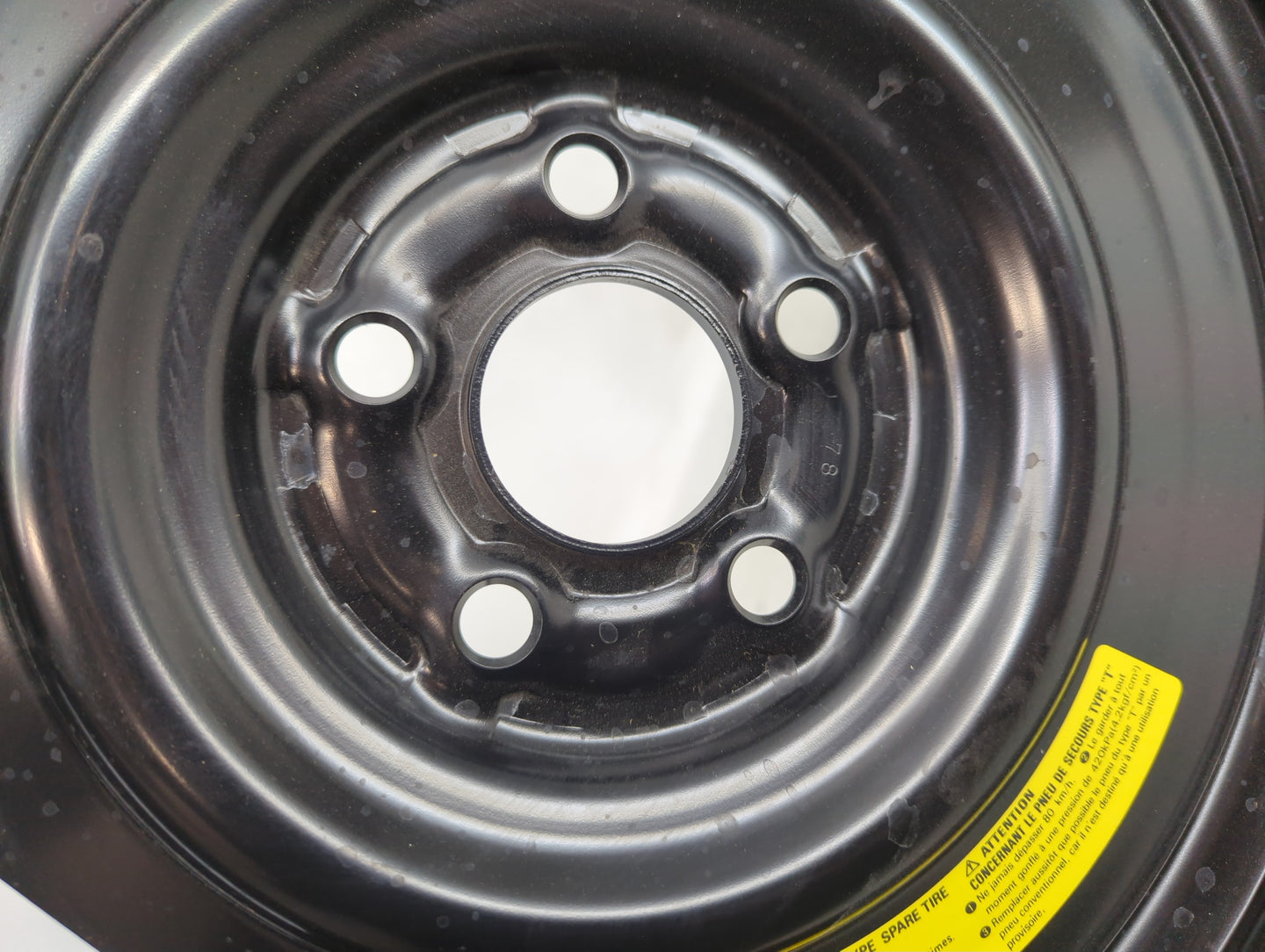 2014-2015 Nissan Rogue Spare Donut Tire Wheel Rim Oem - Oemusedautoparts1.com