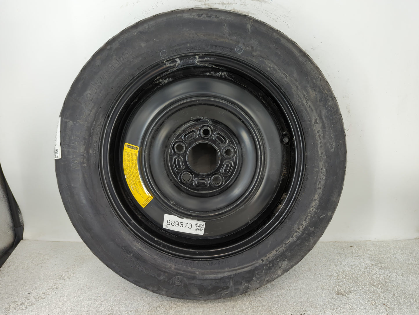 2014-2015 Nissan Rogue Spare Donut Tire Wheel Rim Oem - Oemusedautoparts1.com