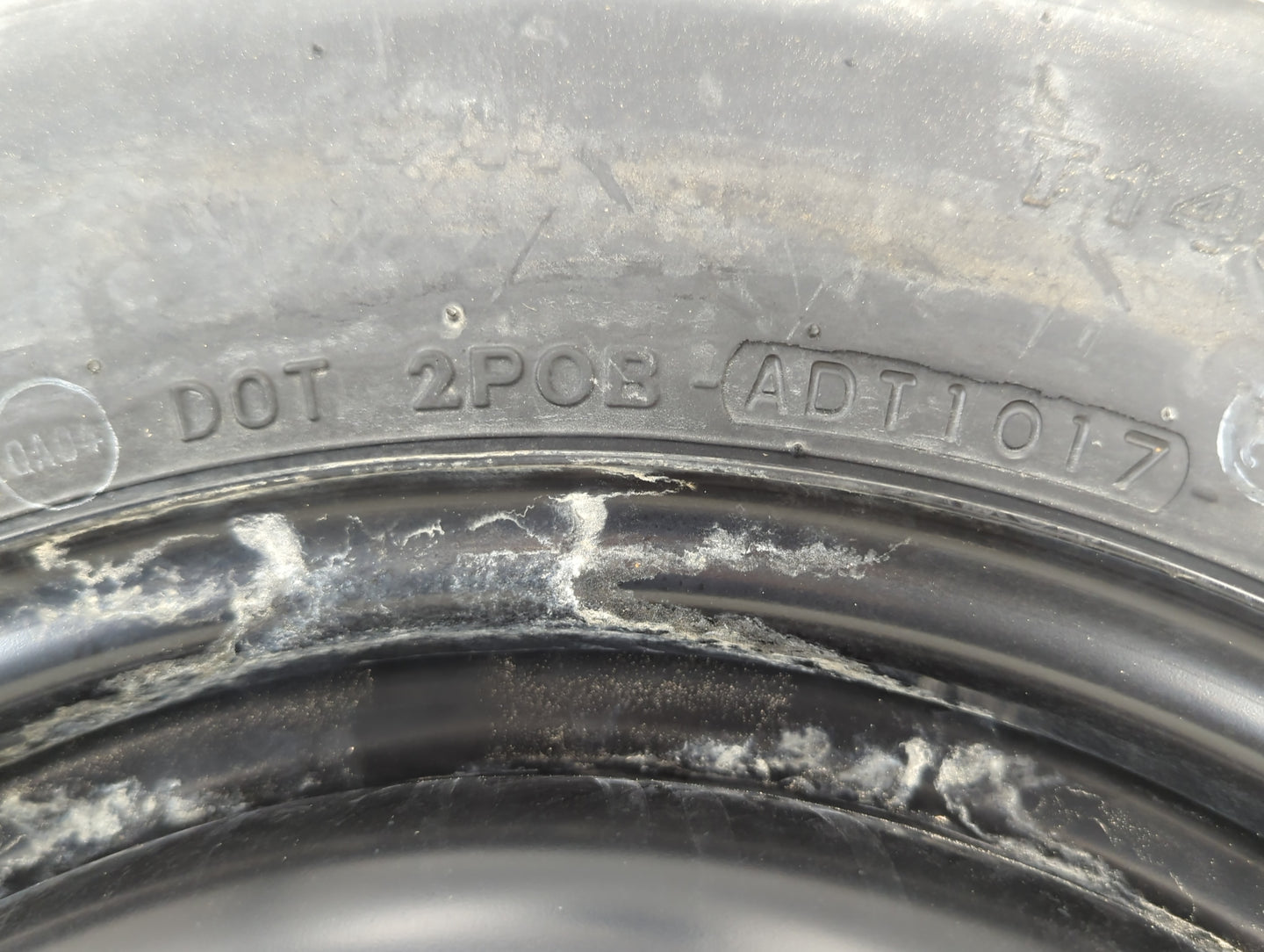 2014-2015 Nissan Rogue Spare Donut Tire Wheel Rim Oem - Oemusedautoparts1.com