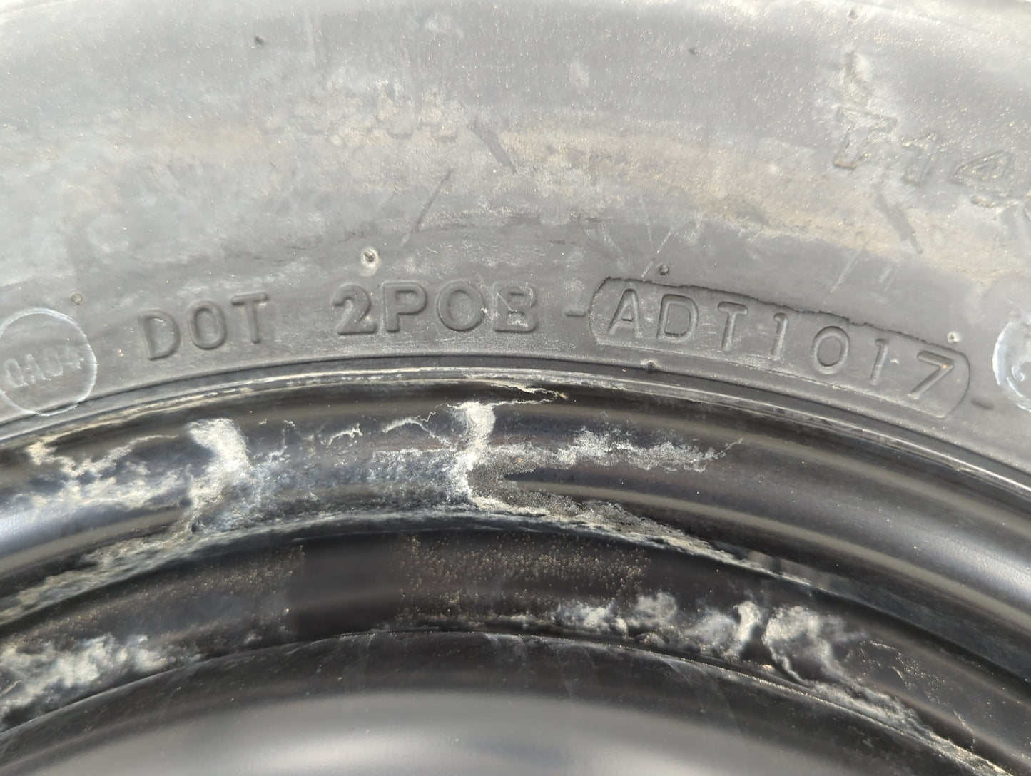 2014-2015 Nissan Rogue Spare Donut Tire Wheel Rim Oem - Oemusedautoparts1.com